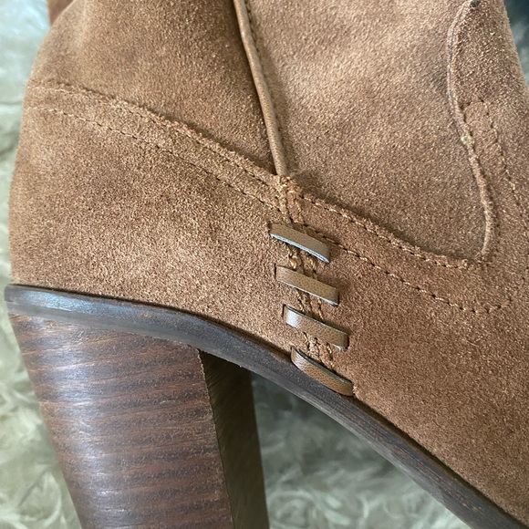 Dolce Vita Saddle Suede Ohanna Over The Knee Boots - Picture 4 of 7